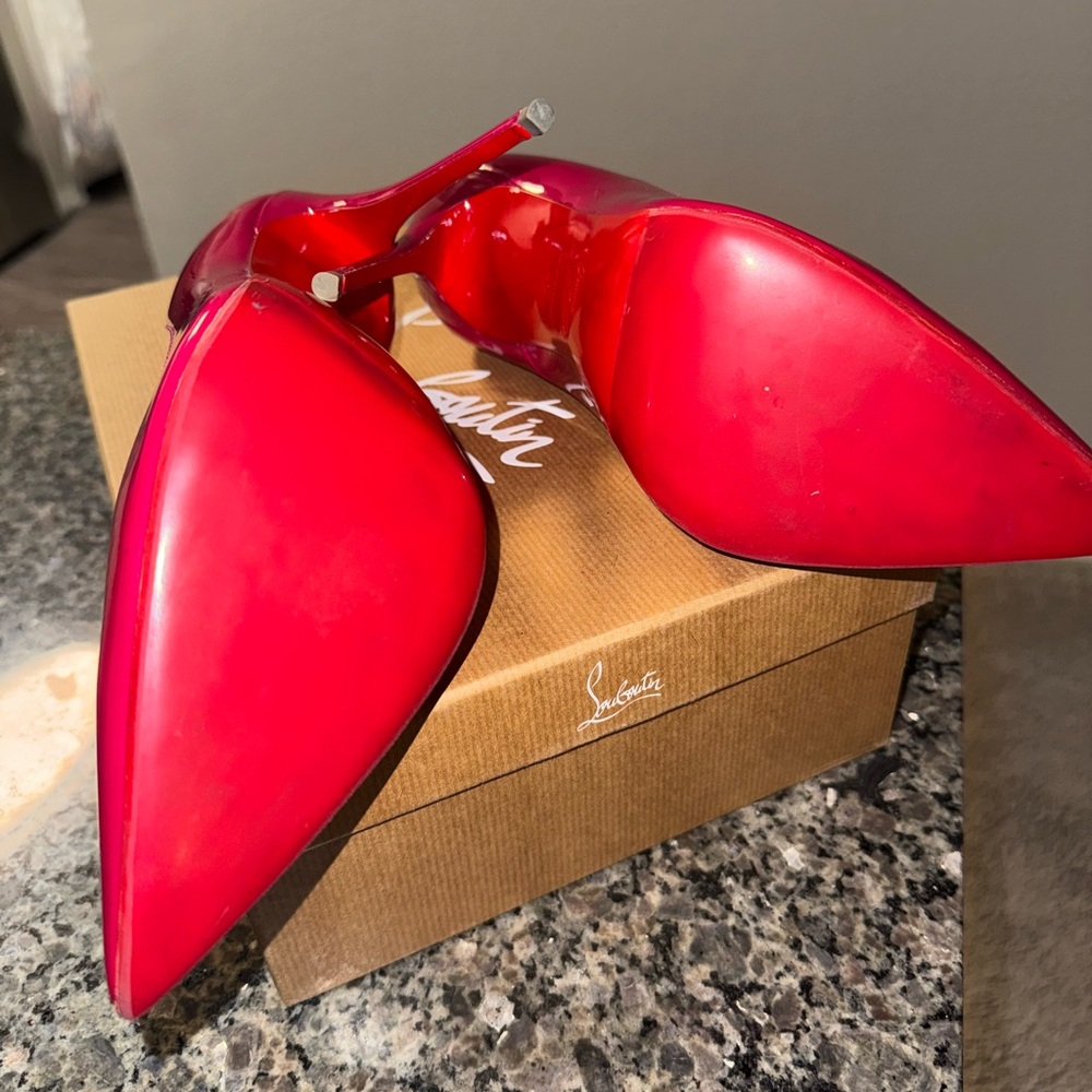 Christian Louboutin Fuchsia Heels - Picture 4 of 6